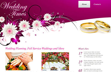 wedding web presentations